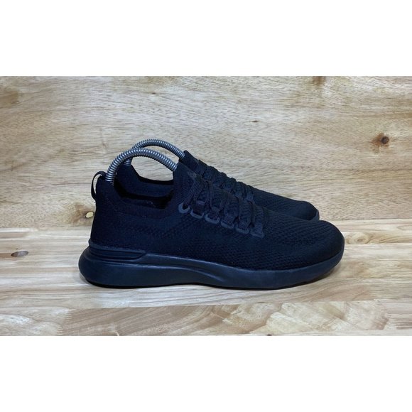 APL Athletic Propulsion Labs TechLoom Breeze Women's Size 7 Triple Black Shoes - Picture 1 of 9